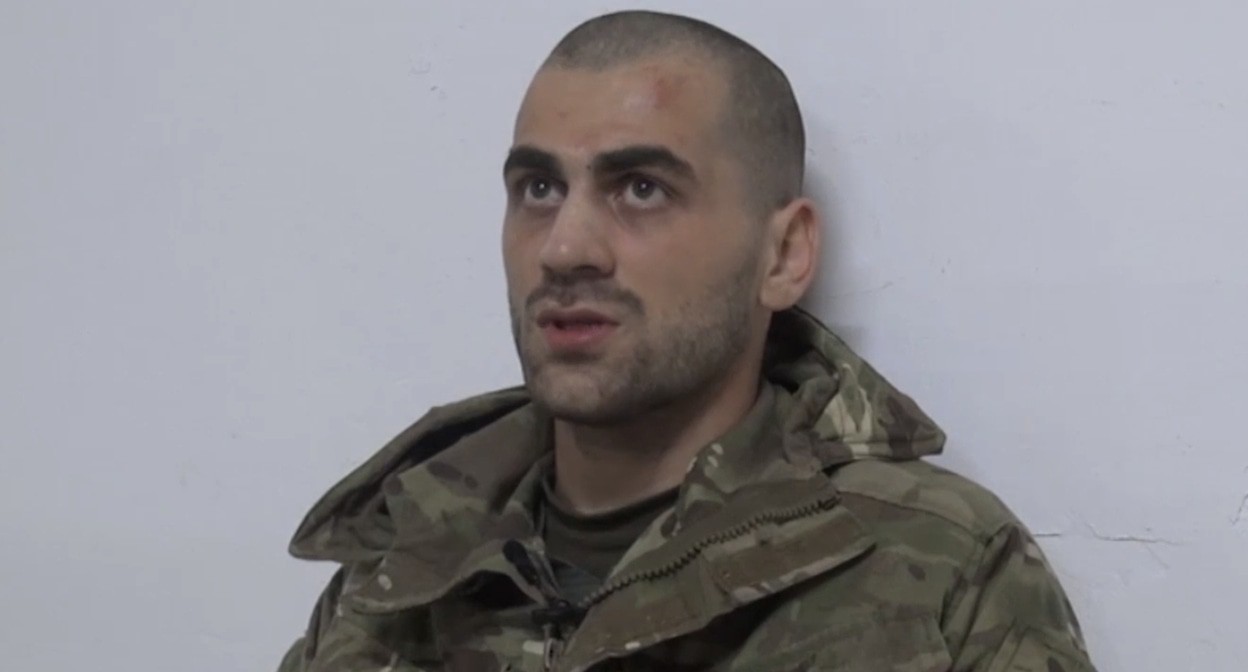 Георгий Гоглидзе. Кадр видео Минобороны РФ https://t.me/mod_russia/32468