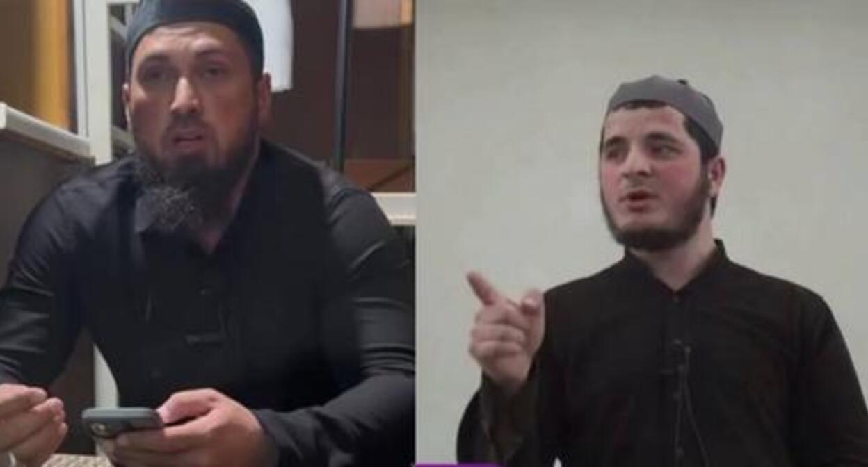 Магомед Султыгов (слева) и Мухаммад Тамасханов. Фото: https://argumenti.ru/society/2025/04/946106