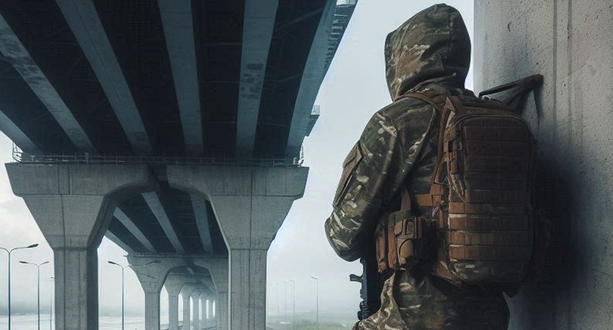 Военный на СВО. Иллюстрация создана «Кавказским узлом» с помощью ИИ в программе Copilot