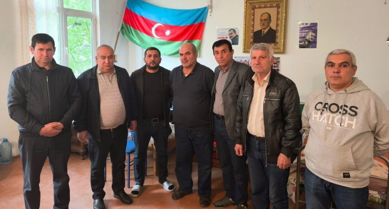 Семеро оппозиционеров в Азербайджане начали голодовку в поддержку Ягублу. Скриншот публикации в телеграм-канале JAMnews https://t.me/jamnewsru/23533