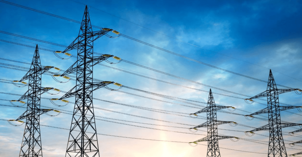 Высоковольтная линия электропередачи. Скриншот публикации телеграм-канала "Республика", https://t.me/respublicaabh/12116.