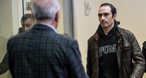 Мартин Райан в зале суда. Фото Азиза Каримова для "Кавказского узла"