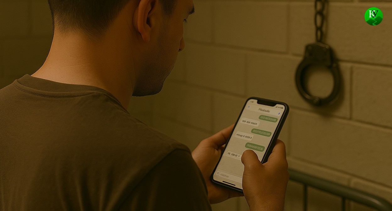 Мужчина вербует знакомых. Иллюстрация создана "Кавказским узлом" с помощью ИИ в программе Copilot