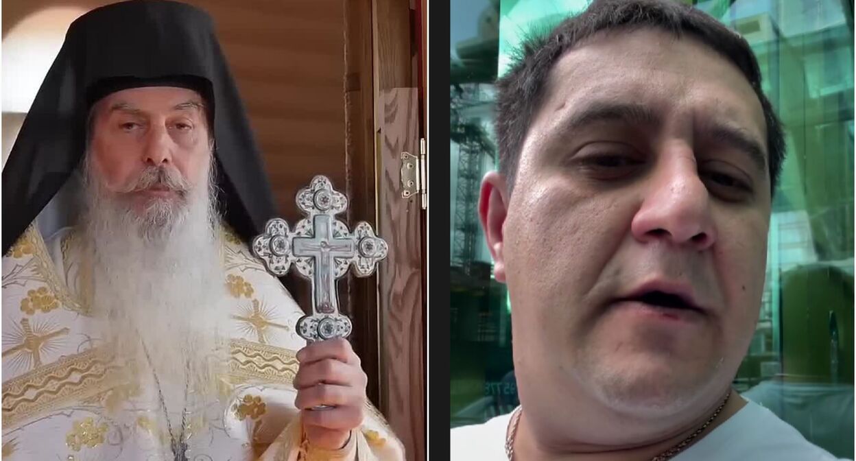 Коллаж “Кавказского узла”. Скришот https://islamnews.ru/2025/6/6/skhiigumen-gavriil-uvolen-za-nezdorovye-fentezi-o-sile-very-musulman, стоп-кадр видео от 03.06.25, https://www.instagram.com/p/DKbfka5R0RO (деятельность компании Meta, владеющей соцсетью, запрещена в России.