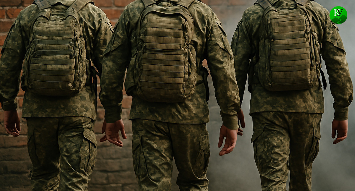 Военные на СВО. Иллюстрация создана «Кавказским узлом» с помощью ИИ в программе Copilot