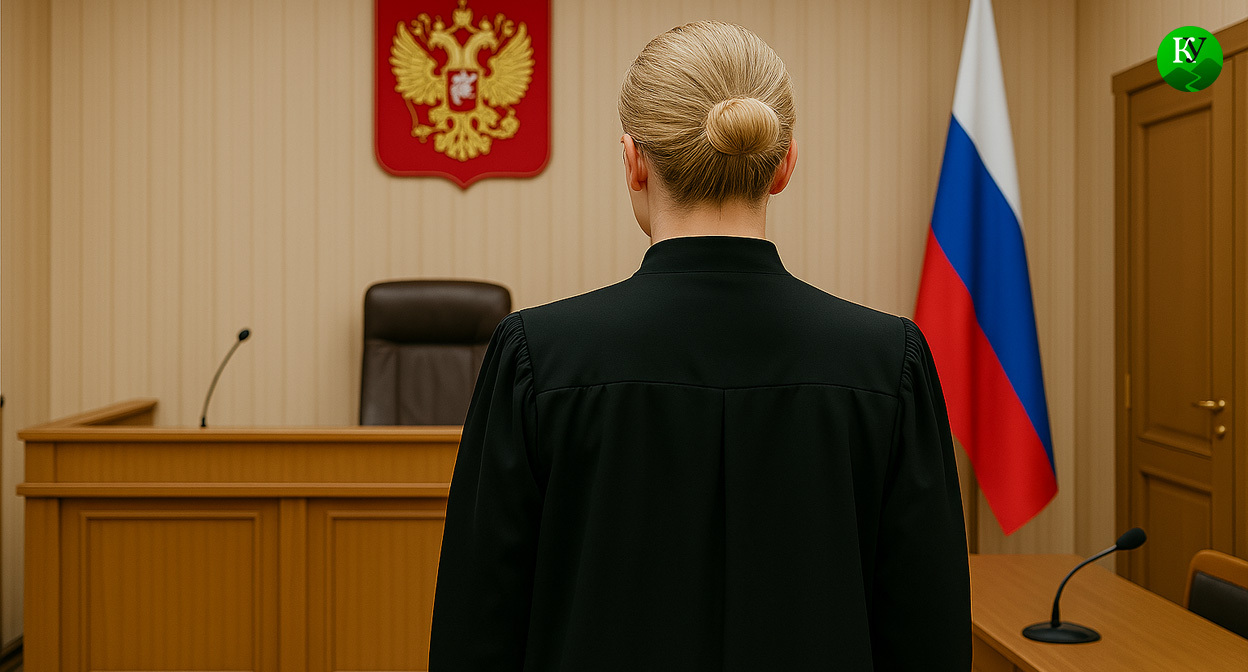 Судья. Иллюстрация создана "Кавказским узлом" с помощью ИИ в программе Copilot