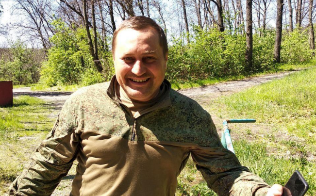 Михаил Дежин. Скриншот фото из Telegram-канала администрации Северной Осетии от 02.07.25, https://t.me/MozdokRaionAMS/5947