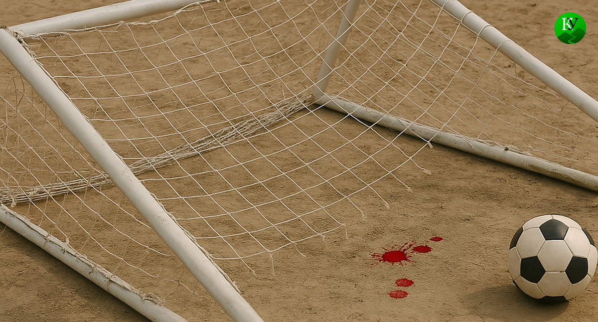 Ворота и кровь. Иллюстрация создана "Кавказским узлом" с помощью ИИ в программе Copilot