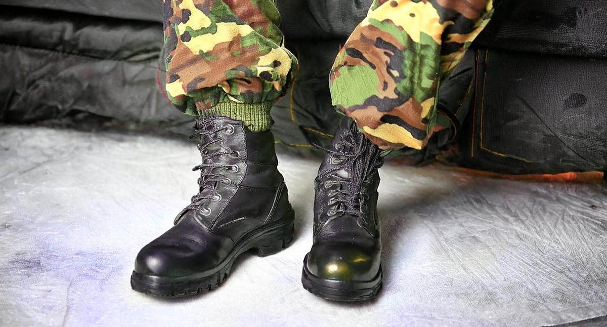 Военный на СВО. Иллюстрация создана «Кавказским узлом» с помощью ИИ в программе Copilot