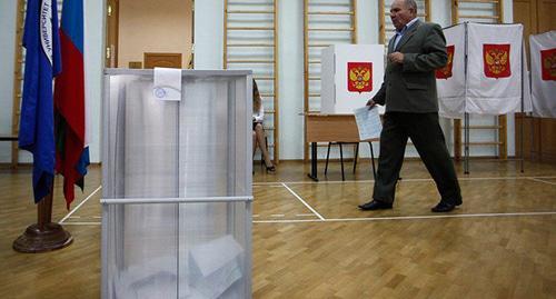 На избирательном участке. Фото: Влад Александров, Юга.ру

