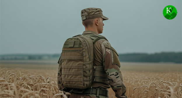 Военнослужащий. Иллюстрация "Кавказского узла", созданная при помощи программы Copilot