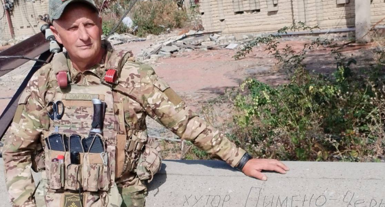 Олег Кувшинов. Скриншот фото из Telegram-канала администрации Котельниковского района от 30.08.25, https://t.me/kotelnikovo_34/5875