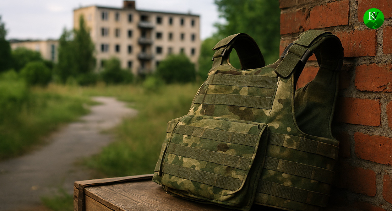 Бронежилет. Иллюстрация создана "Кавказским узлом" с помощью ИИ в программе Copilot