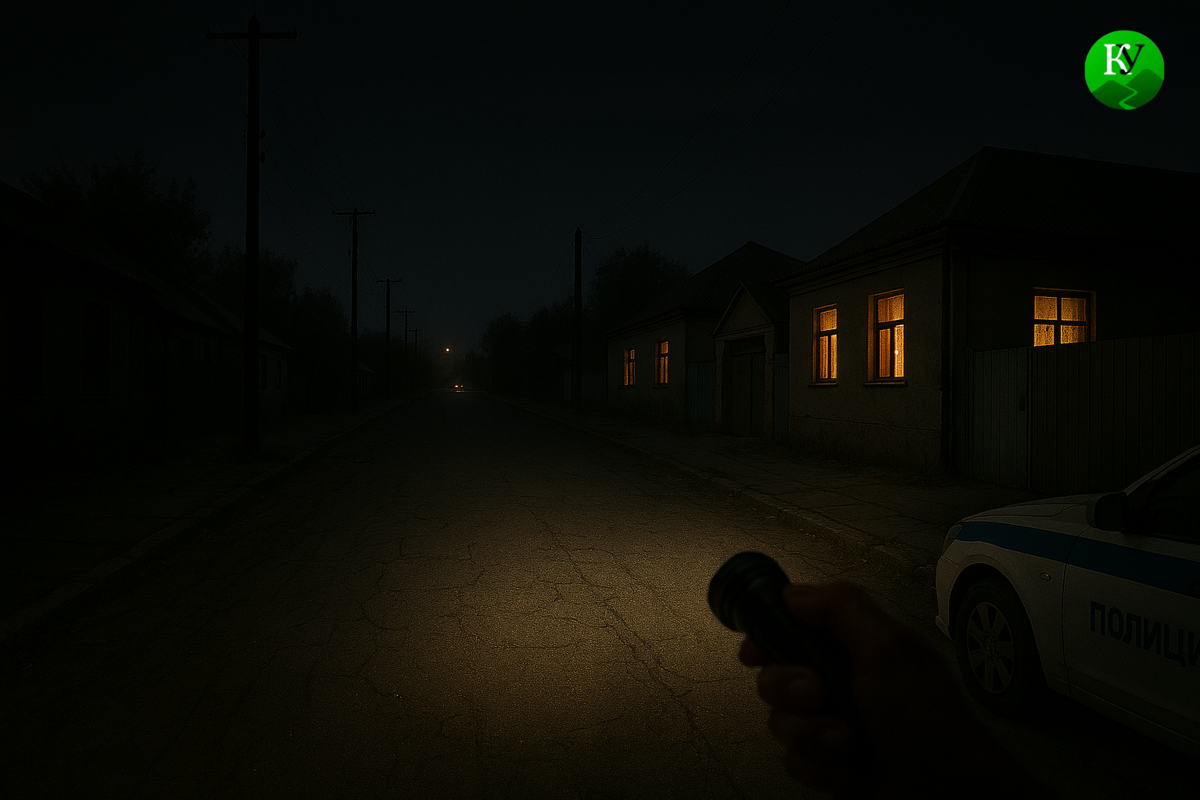 Уличное освещение отсутствует. Иллюстрация создана "Кавказским узлом" с помощью ИИ. 