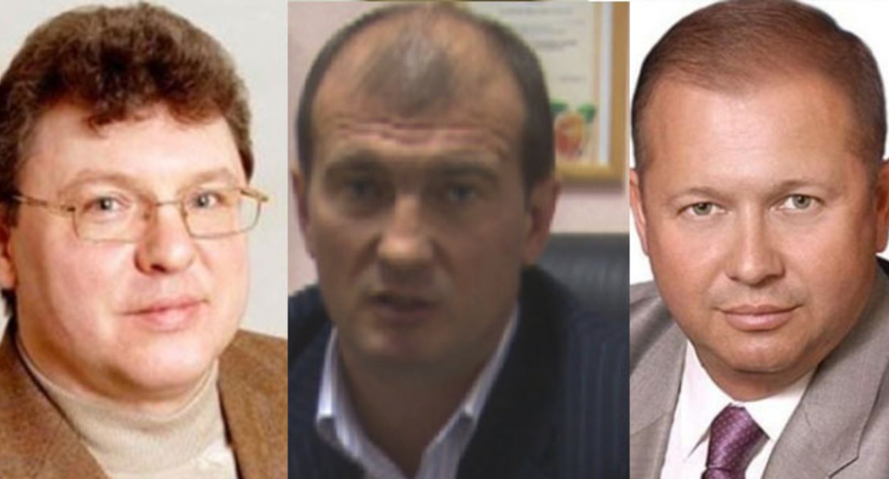 Евгений Щур, Федор Литвиненко и Алексей Зверев (слева направо). Коллаж "Кавказского узла". Фото: https://bloknot-volgograd.ru/