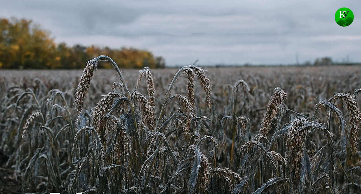 Заморозки. Иллюстрация создана "Кавказским узлом" с помощью ИИ в программе Copilot
