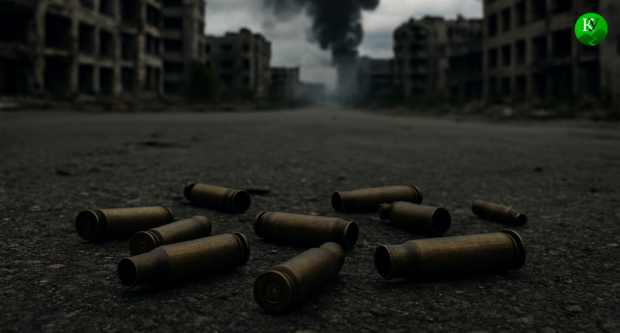 Гильзы. Иллюстрация создана «Кавказским узлом» с помощью ИИ в программе Copilot