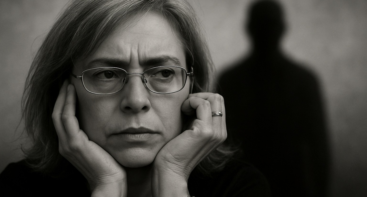 Anna Politkovskaya. Illustration created by the "Caucasian Knot" using AI in the Copilot program.