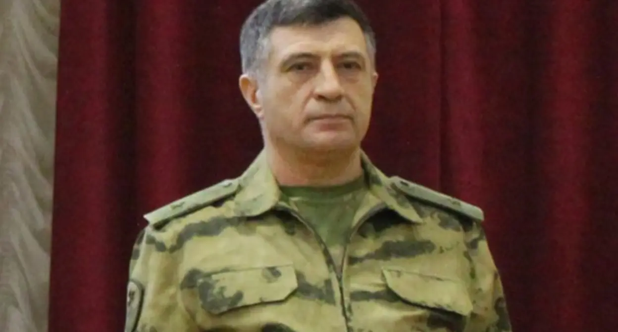 Мирза Мирзаев. Фото: Росгвардия. Южный округ / Telegram