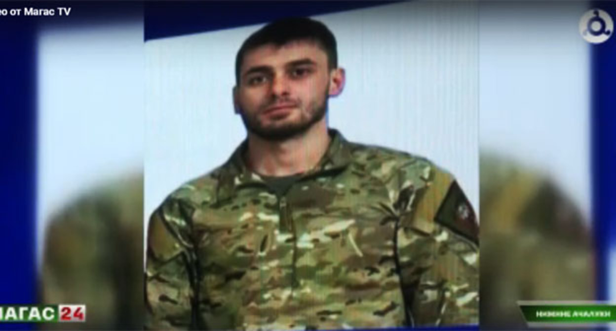 Магомед Дзарахов. Фото: https://magas.tv/news/pamiat-geroia-svo-iz-ingusetii-magomeda-dzaraxova-uvekovecili-v-ego-alma-mater