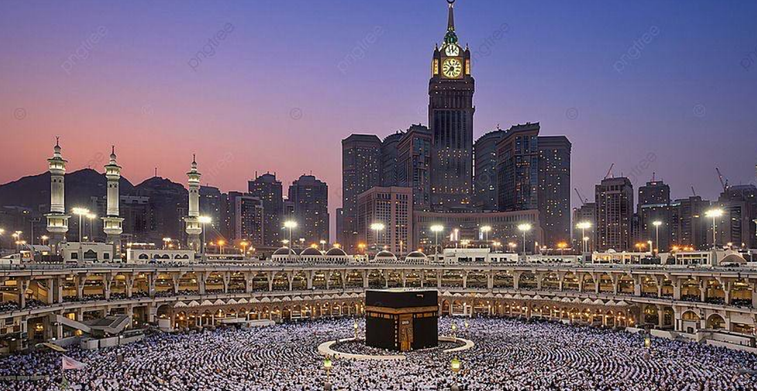 Кааба в Мекке. Скриншот фото из Telegram-канала Хизри Абакаров от 23.11.25, https://t.me/hmabakarov/2391