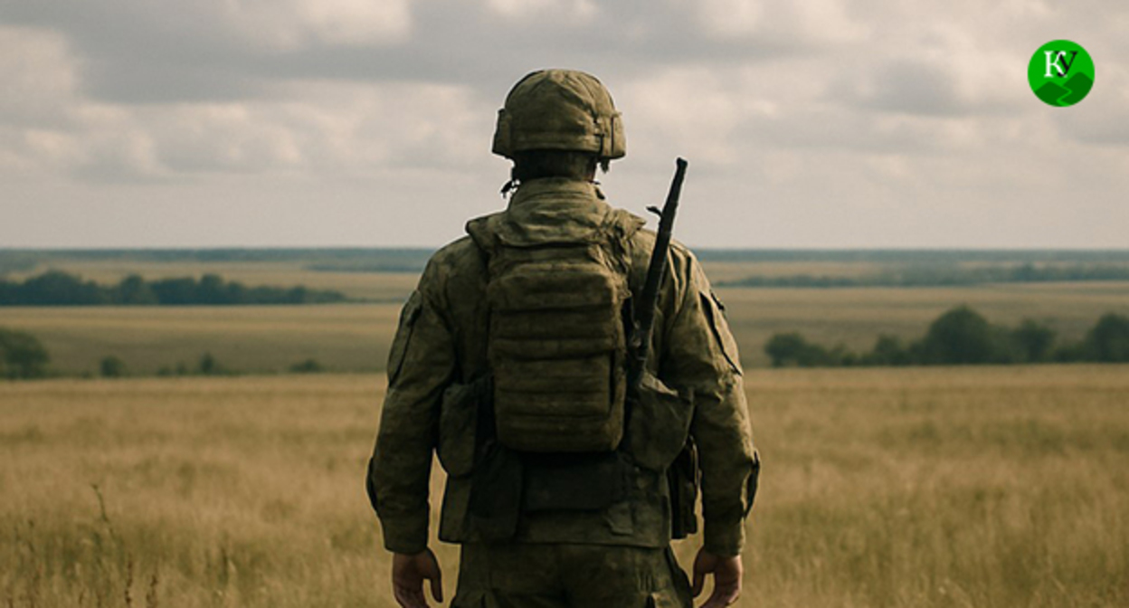 Военный. Иллюстрация "Кавказского узла" созданная при помощи ИИ в программе Copilot