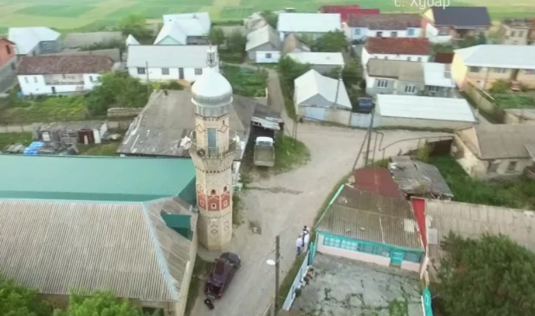 Село Хубар. Скриншот фото "Голос Степи" https://golosstepi.ru/lenta-novostej/126987/