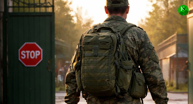 Военный. Иллюстрация создана "Кавказским узлом" при помощи ИИ в программе Copilot