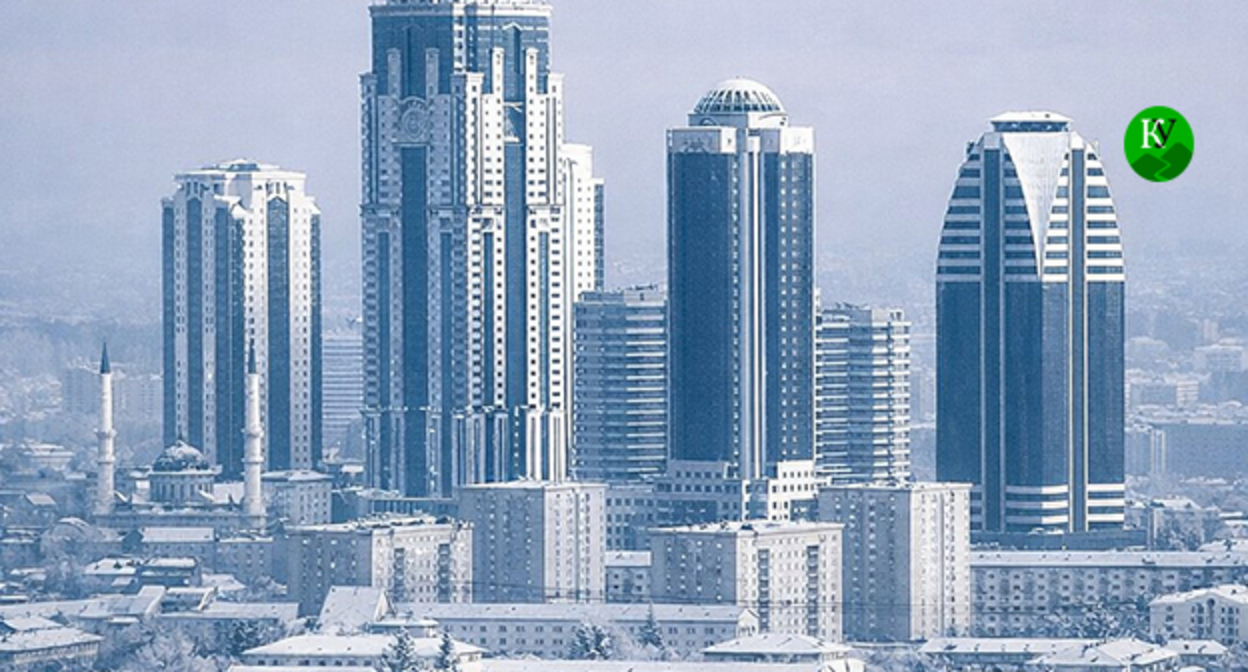 Грозный. Иллюстрация создана "Кавказским узлом" при помощи ИИ в программе Copilot