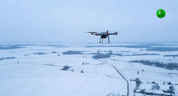 Беспилотник. Иллюстрация создана "Кавказским узлом" при помощи ИИ в программе Copilot