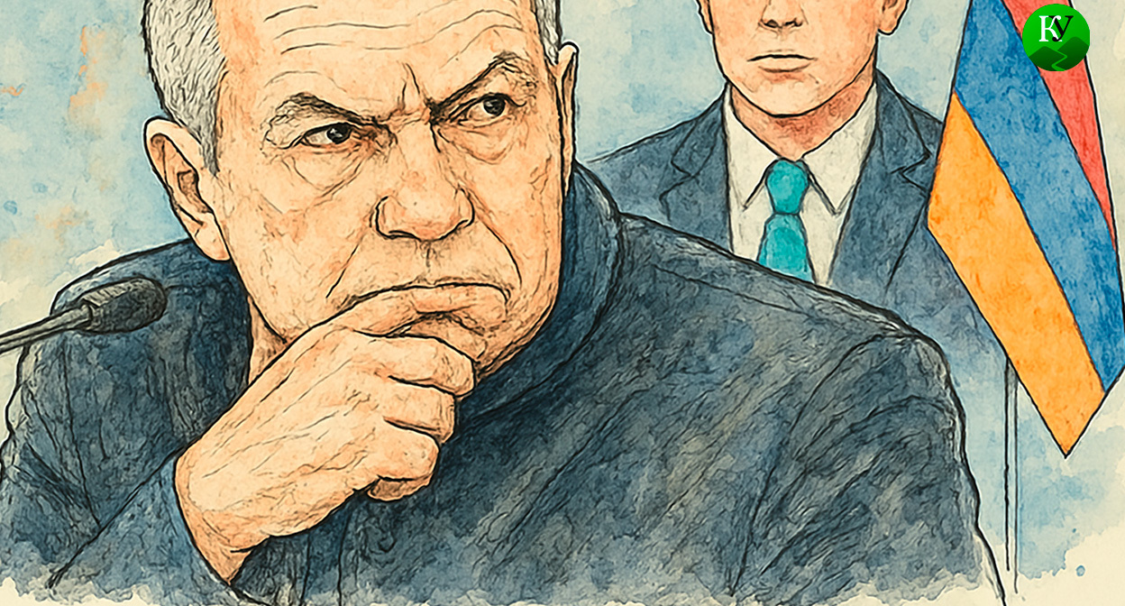 Соловьев. Иллюстрация создана «Кавказским узлом» с помощью ИИ в программе Copilot