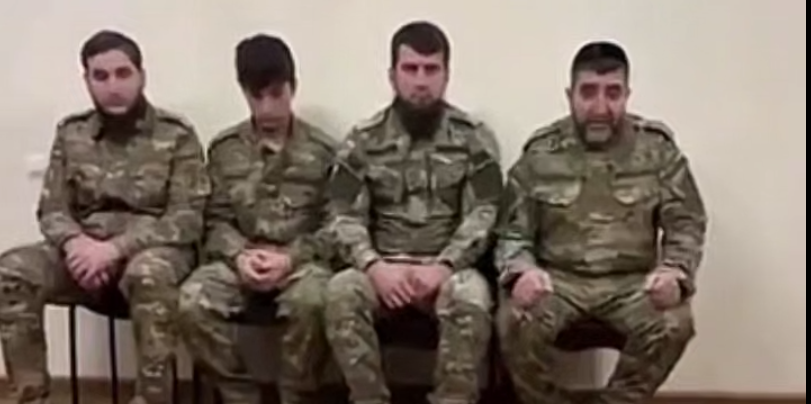 Родственники Хамзата Дадаева обращаются к нему на видео. Кадр видео, распространенного в Telegram