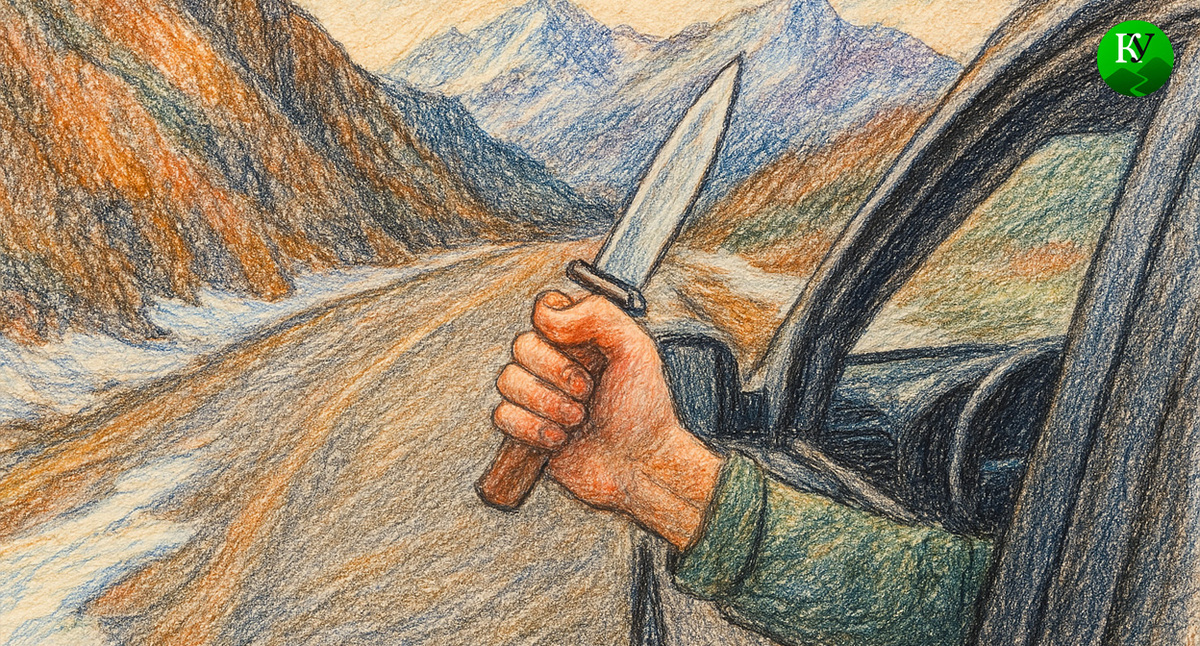 Рука с ножом. Иллюстрация создана «Кавказским узлом» с помощью ИИ в программе Copilot Рука с ножом. Иллюстрация создана «Кавказским узлом» с помощью ИИ в программе Copilot