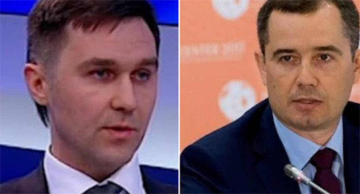 Александр Дашук (слева) и Александр Смаглюк. Фото: https://www.instagram.com/p/DTxAIVBCD1W/ принадлежит компании Meta деятельность которой запрещена в России