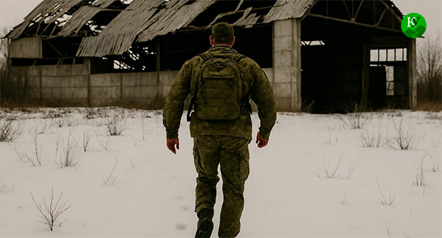 Военнослужащий. Иллюстрация "Кавказского узла" создана ИИ в программе Copilot Военнослужащий. Иллюстрация "Кавказского узла" создана ИИ в программе Copilot