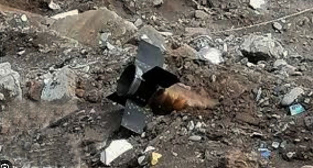 Обломки БПЛА. Фото: https://www.apsnypress.info/