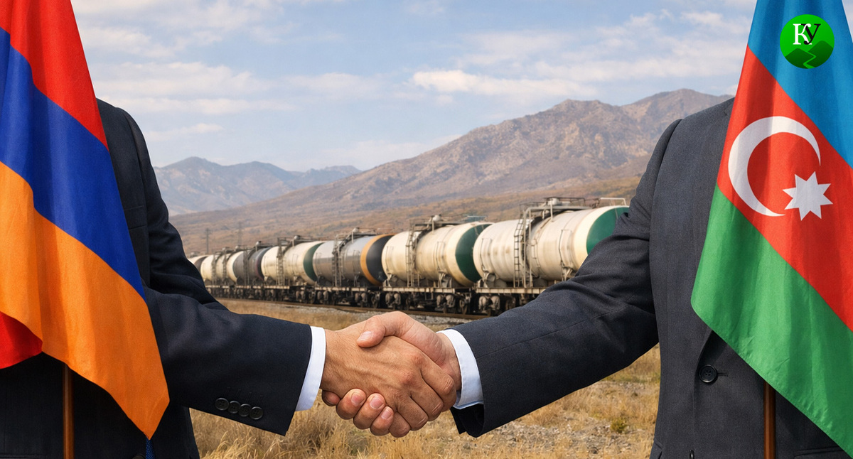 Поставка топлива. Иллюстрация создана «Кавказским узлом» с помощью ИИ в программе Copilot