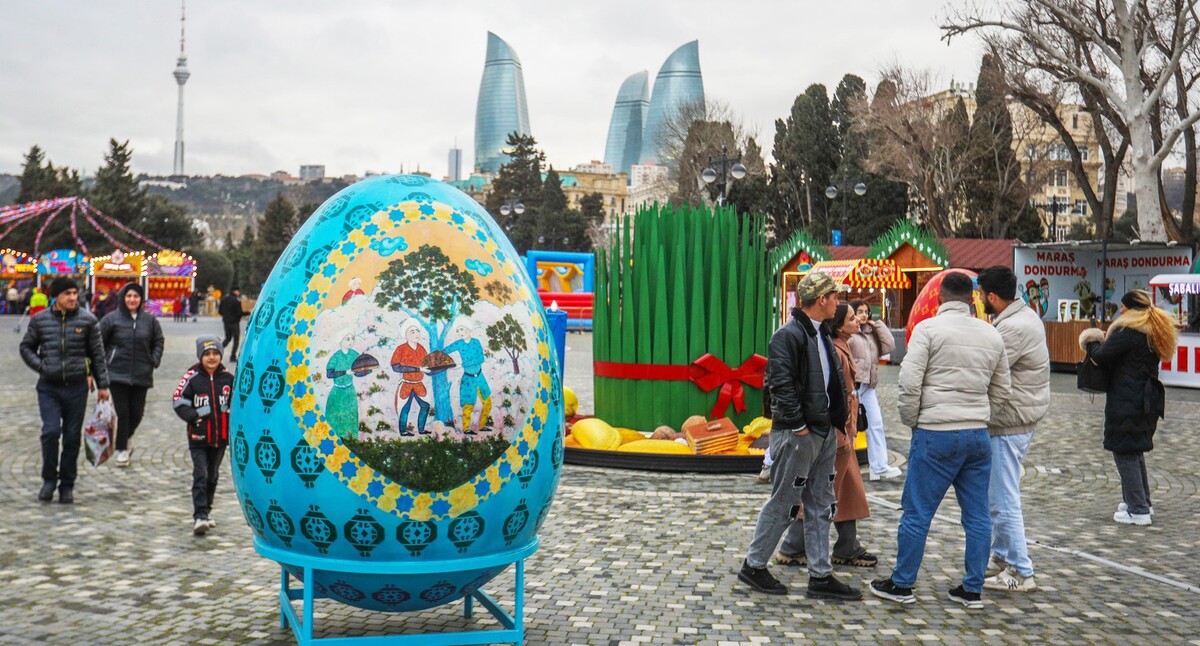 Новруз в Баку. Фото Азиза Каримова для "Кавказского узла" Новруз в Баку. Фото Азиза Каримова для "Кавказского узла"
