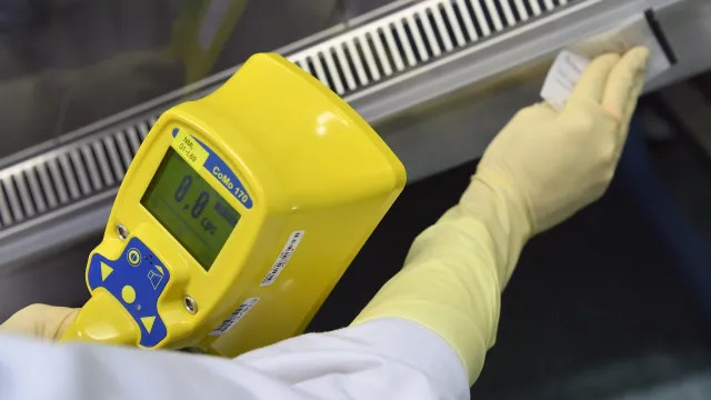 Радиационный контроль. Фото:  D. Calma / IAEA (МАГАТЭ)