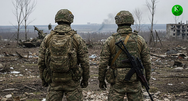Военнослужащие. Иллюстрация создана "Кавказским узлом" при помощи ИИ в программе Copilot Военнослужащие. Иллюстрация создана "Кавказским узлом" при помощи ИИ в программе Copilot