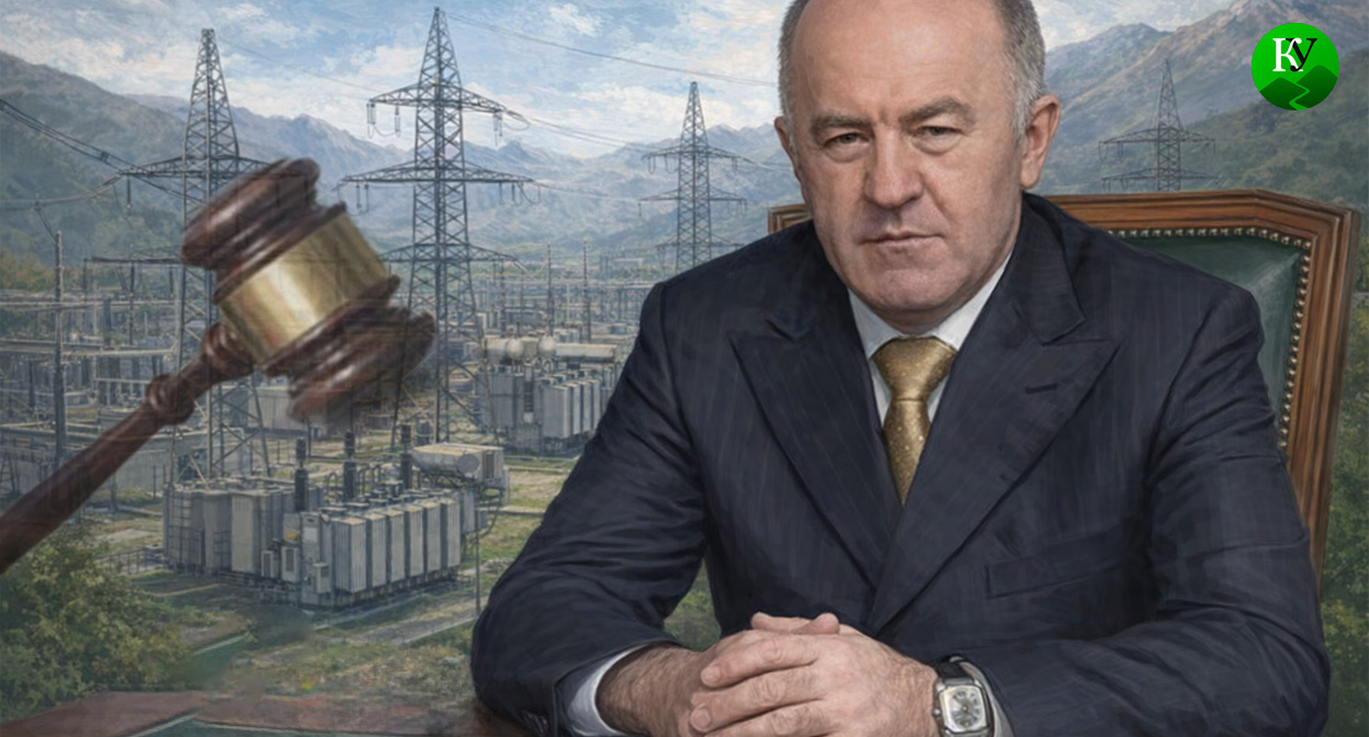 Магомед Каитов. Иллюстрация создана «Кавказским узлом» с помощью ИИ в программе Copilot