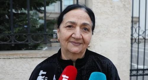 Бановша Иманова. Фото: Report https://report.az/ru/vnutrennyaya-politika/byvshaya-vynuzhdennaya-pereselenka-ostatok-zhizni-provedu-v-agdame