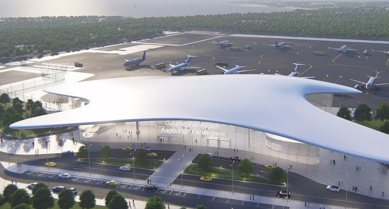 Аэропорт Геленджика. Фото: пресс-служба аэропорта https://gelaero.ru/about/ Аэропорт Геленджика. Фото: пресс-служба аэропорта https://gelaero.ru/about/