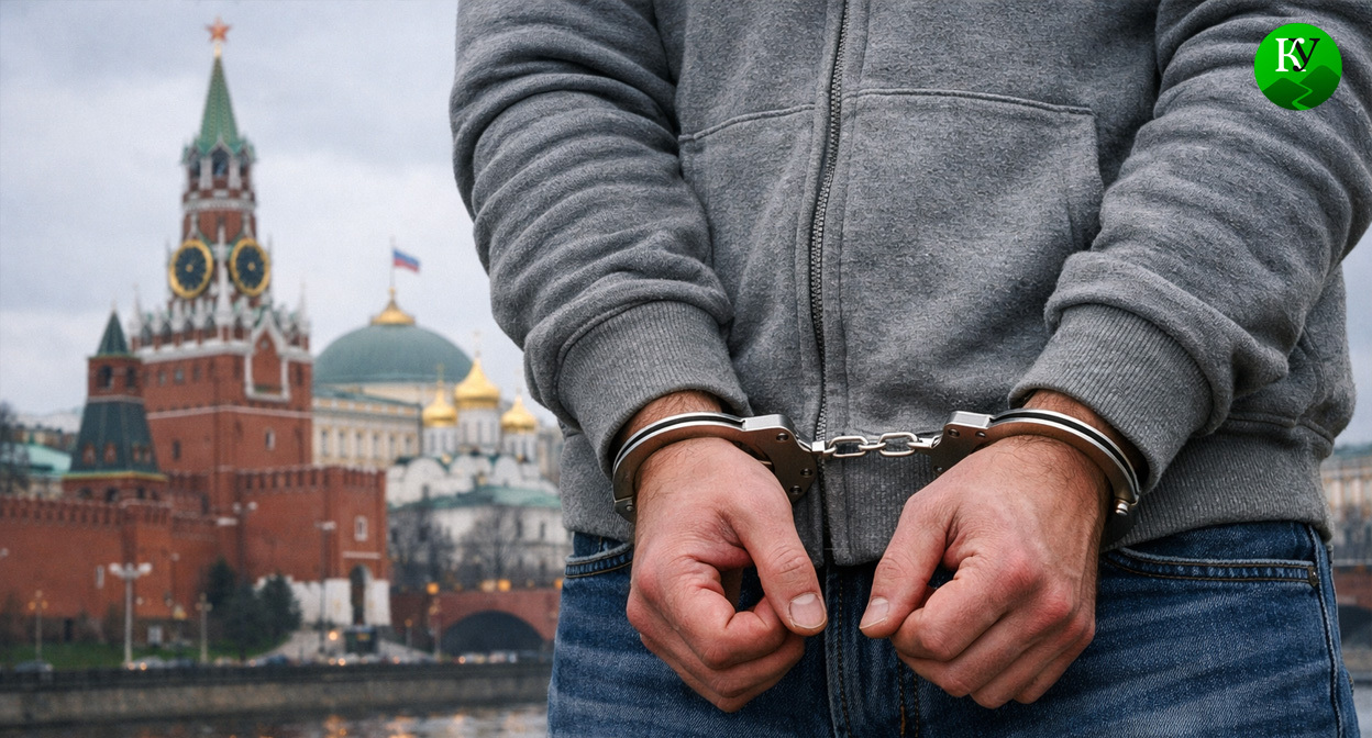 Мужчина в наручниках. Иллюстрация создана «Кавказским узлом» с помощью ИИ в программе Copilot Мужчина в наручниках. Иллюстрация создана «Кавказским узлом» с помощью ИИ в программе Copilot