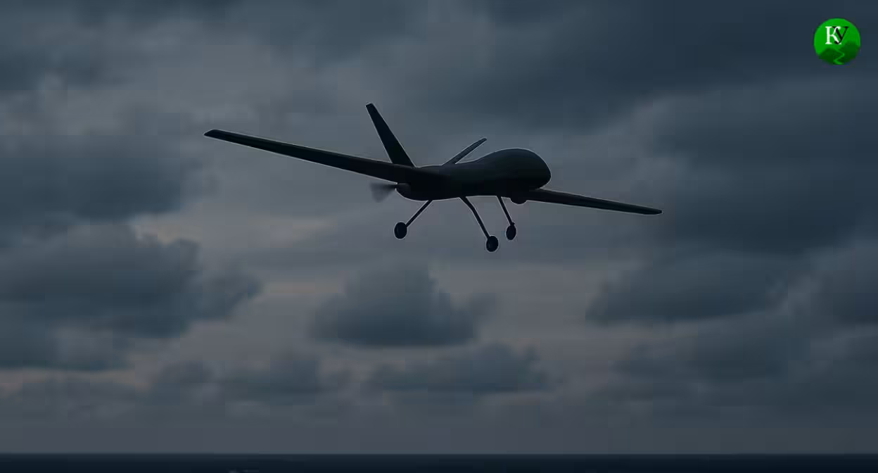 БПЛА в небе. Иллюстрация создана «Кавказским узлом» с помощью ИИ в программе Copilot БПЛА в небе. Иллюстрация создана «Кавказским узлом» с помощью ИИ в программе Copilot