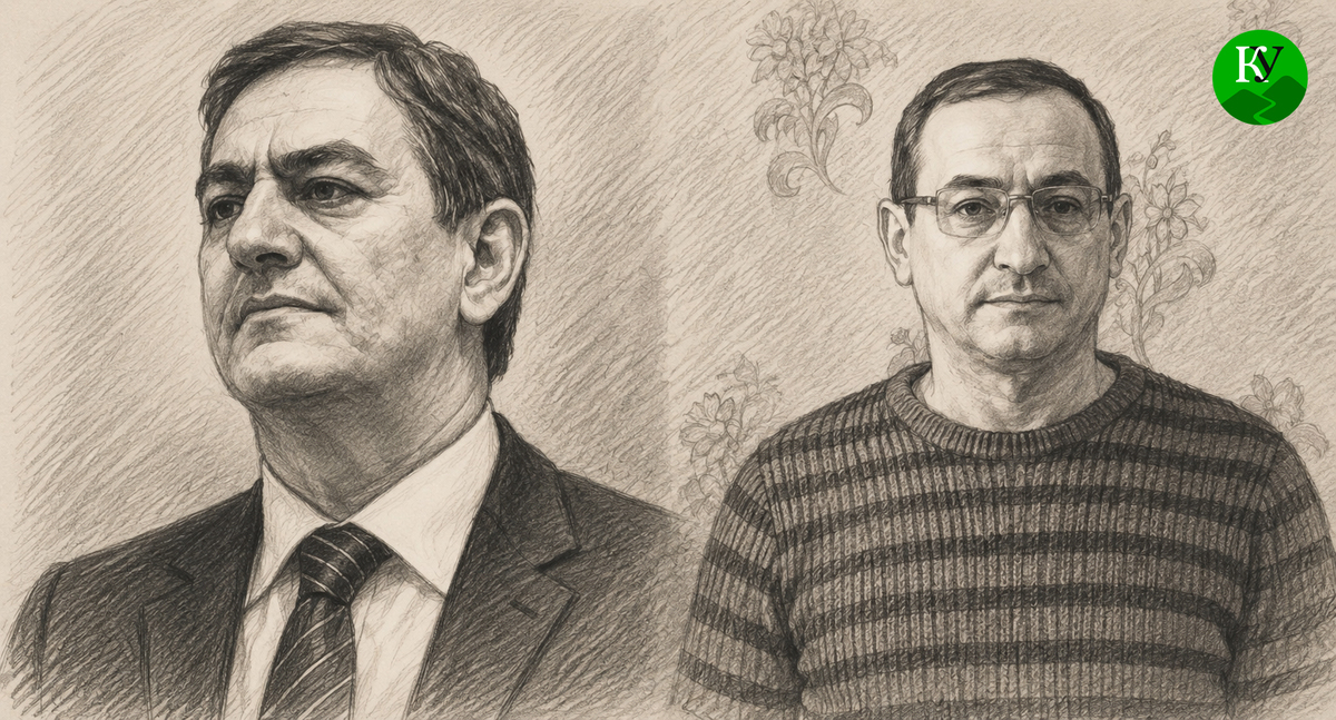 Али Керимли (слева) и Мамед Ибрагим. Иллюстрация создана "Кавказским узлом" при помощи ИИ в программе Copilot Али Керимли (слева) и Мамед Ибрагим. Иллюстрация создана "Кавказским узлом" при помощи ИИ в программе Copilot