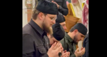 Сыновья и приближенные Рамзана Кадырова (на переднем плане - старший сын Ахмат) совершили молитву за пропавшего мальчика. Стоп-кадр видео из Telegram-канала главы Чечни от 19.06.26, https://t.me/RKadyrov_95/6675