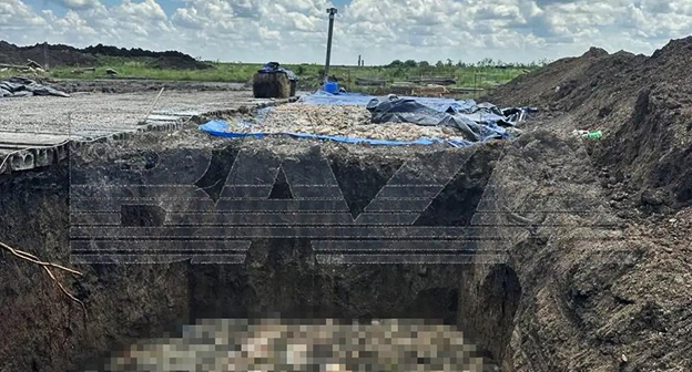 Утилизация отходов в Шовгеновском районе Адыгеи. Фото: https://t.me/bazabazon/47163