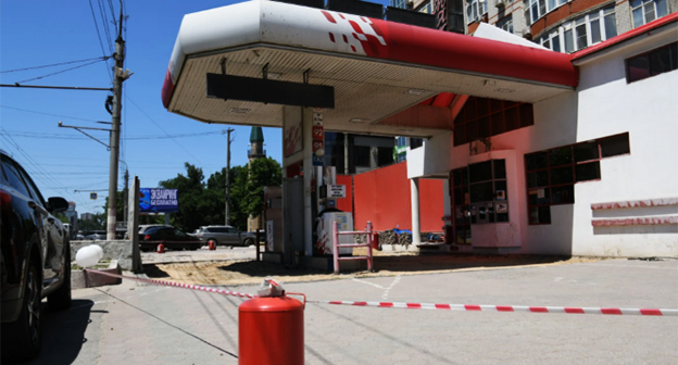 Закрытая АЗС в Дагестане. Фото: https://riadagestan.ru/ Закрытая АЗС в Дагестане. Фото: https://riadagestan.ru/