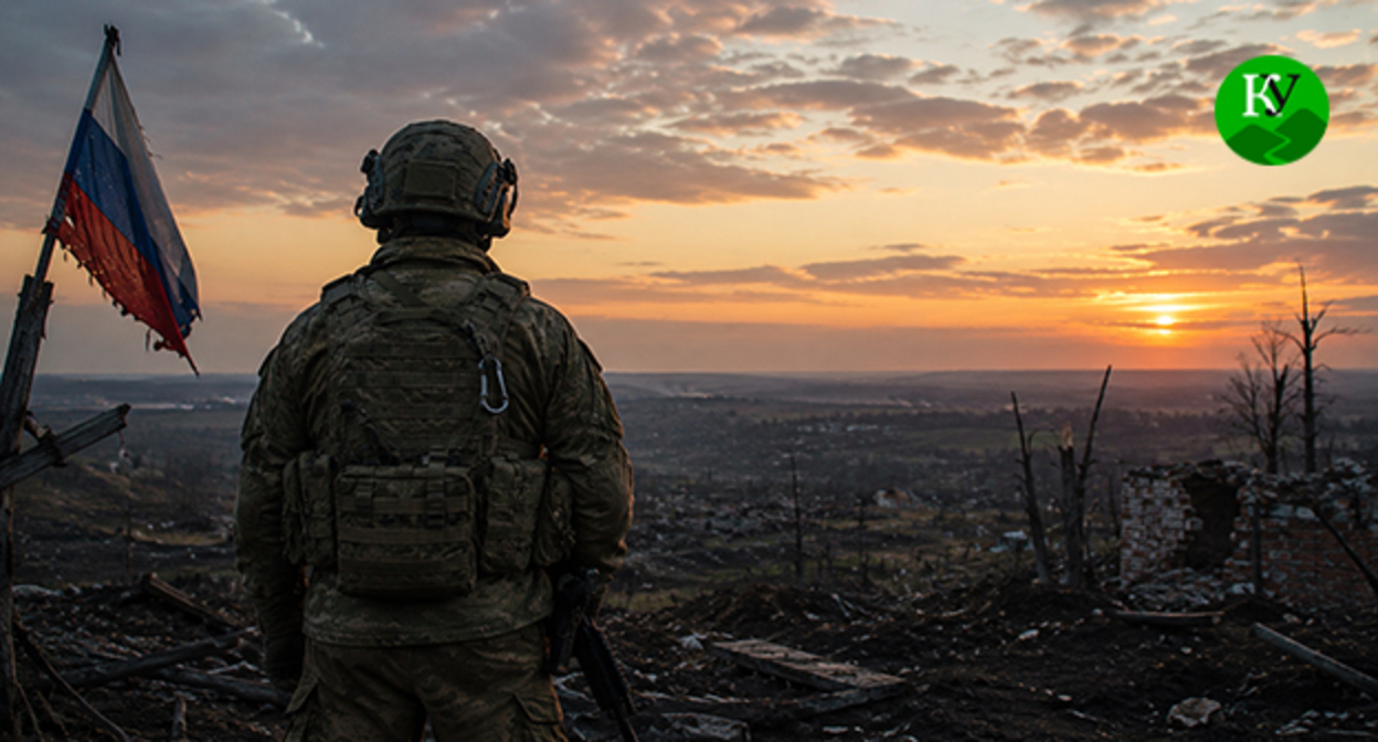 Военнослужащий. Иллюстрация создана "Кавказским узлом" при помощи ИИ в программе Copilot